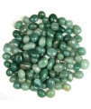 Ainuosen 2Lbs Natural Polished Tumbled Green Aventurine Healing Crystals Stones 06-08 Inch,Decorative Plant Rocks,Pebbles, Marbles For Vases Pots Indoor,Feng Shui,Home Decor,Reiki,Chakra