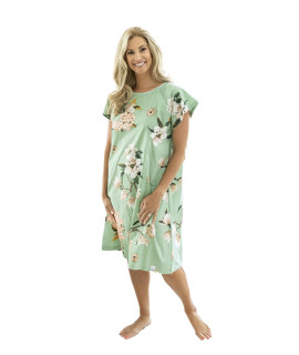 Gownies - Designer Hospital Patient Gown, 100 Cotton, Hospital Stay (Smallmedium, Gia)