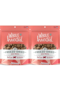WholeHearted Freeze-Dried Dog Treats (Beef Liver, 2 - 9oz)