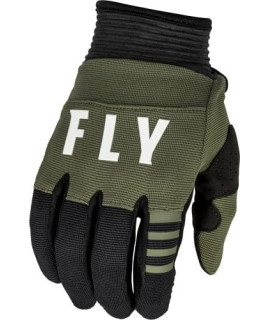 Fly Racing 2023 Youth F-16 Gloves (Olive Greenblack, Youth Small)