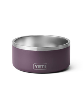 YETI Boomer 8, Stainless Steel, Non-Slip Dog Bowl, Holds 64 Ounces, Nordic Purple