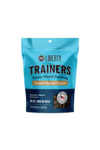 Bixbi Liberty Trainers, Peanut Butter (125 Oz, 1 Pouch) - Small Training Treats For Dogs - Low Calorie And Grain Free Dog Treats, Flavorful Pocket Size Healthy And All Natural Dog Treats