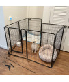 8 Panels Dog Playpen Dog Exercise Pen Heavy Duty Dog Fence Portable Puppy Cats Rabbits Playpen Indoor Outdoor (8 Panels, 39 Inch)