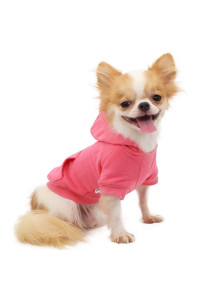 Lophipets Dog Hoodies Sweatshirts For Small Dogs Chihuahua Puppy Clothes Cold Weather Coat-Pinkxl