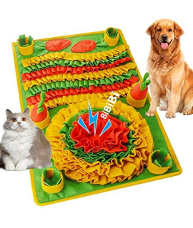 Snuffle Mat for Small Large Dogs 28" x 16.5" Nosework Feeding Mat,Durable Interactive Dog Toys Sniff Mat for Smell Training,Slow Eating and Stress Relief ,Encourage Natural Foraging Skills