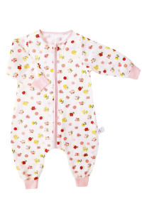 Ililmmoe Muslin Original 100% Cotton Sleeping Sack Sleep Bag With Legs Baby Wearable Blankets Long Sleeves Garden S