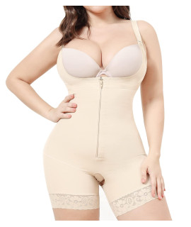 Shapewear Bodysuit For Women Tummy Control, Bbl Fajas Colombianas Postpartum Full Body Shaper Slimmer High Waist Butt Lifter