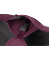 RUFFWEAR, Overcoat Fuse Jacket Harness Combo for Dogs, Purple Rain, Large