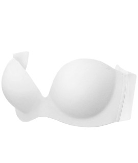 Just Behavior Strapless Backless Sticky Invisible Push-Up Self Adhesive Bras For Women