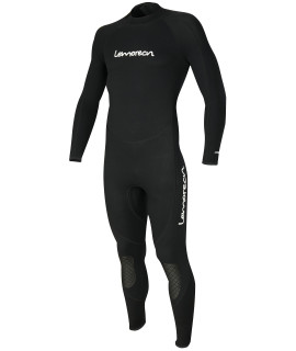 Lemorecn Mens Wetsuits Jumpsuit Neoprene 32Mm Full Body Diving Suit (3031Black-L)