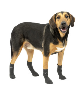 Kurgo Blaze Dog Socks - Stretch Socks For Dog Shoes - Makes Putting On Dog Shoes Easier - Pet Socks For Outdoors - Heel Tab, Fast Drying Fabric, Secure Fit - Large