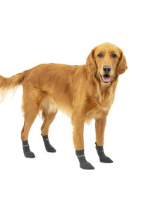 Kurgo Blaze Dog Socks - Stretch Socks For Dog Shoes - Makes Putting On Dog Shoes Easier - Pet Socks For Outdoors - Heel Tab, Fast Drying Fabric, Secure Fit - Medium