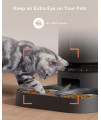 PETLIBRO Automatic Cat Feeder with Camera for Two Cats, 1080P HD Video with Night Vision, 5G WiFi Pet Feeder with 2-Way Audio, Low Food & Blockage Sensor, Motion & Sound Alerts