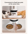 PETLIBRO Automatic Cat Feeder with Camera for Two Cats, 1080P HD Video with Night Vision, 5G WiFi Pet Feeder with 2-Way Audio, Low Food & Blockage Sensor, Motion & Sound Alerts