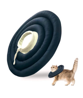 Soft Cone For Cats, Neck Donutelizabeth Recovery Collare Collar For Catkittendogpuppy After Surgery Cone To Stop Licking And Itching, S Size