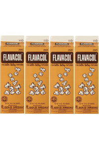 Gold Medal Prod 2 Set By 4 Pack 2045 Flavacol Seasoning Xoazvo Popcorn Salt 35Oz, 4 Pack, 8