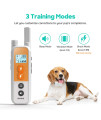 Dog Training Collar with Remote, Shock Collar for Dogs with Vibration and Beep Modes, Rechargeable Transmitter with Security Lock, Waterproof Collar, 99 Adjustable Levels - All Breeds, Sizes