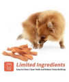 LuvChew Chicken Dog Chew Twist Sticks, Puffed Human Grade Dog Treat Sticks, Rawhide Alternative, Easy to Digest 20pcs/Pack