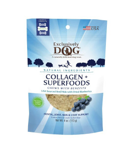 Collagen + Superfood Chews Blueberry