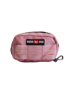 Boss Dog Tactical Molle Bag (Large, Pink)