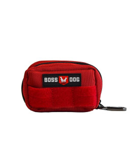 Boss Dog Tactical Molle Bag (Large, Red)