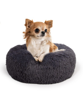 Nononfish Puppy Beds For Small Dogs Washable Boy For Crate Waterproof Donut Bed For Small Dogs Comfy Calming Pet Bed Anti Anxiety 197 Inches
