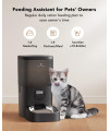 PETLIBRO Automatic Cat Feeders, Cat Food Dispenser with Desiccant Bag for Pet Dry Food, Timed Cat Feeder 1-4 Meals per Day with Stainless Steel Bowl, Voice Recorder 4L/6L for Cats Dogs Pets