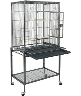 Zedfire, Bird Cage Large Play Top Bird Parrot Finch Cage Macaw Cockatoo Pet Supplies 53", Number 01