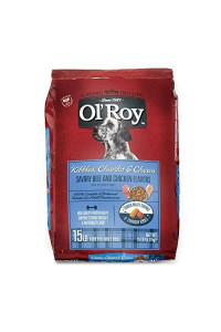 Ol' Roy Kibbles, Chunks & Chews with Savory Beef & Chicken Flavor Dry Dog Food, 15 lb