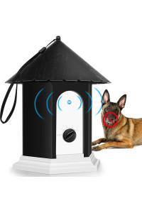 AUBNICO Anti Barking Device, 4 Levels Ultrasonic Dog Barking Control Devices Outdoor Dog Training, Safe for Human & Dogs 50Ft Dog Barking Deterrent to Stop Barking