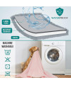 PetAmi Waterproof Dog Blanket Sherpa Fleece, Waterproof Pet Blanket for Medium Large Dogs, Reversible Cat Throw Bed Couch Sofa Furniture Protector, Soft Plush Microfiber (Queen 90x90, Pink)