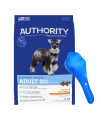 Authority Adult Small Breed Dog Food Bundle | Includes 1 Bag of Authority Dog Food Adult Chicken & Rice Formula (6 LB), Ages 1-7 | Plus Paw Food Scoop!