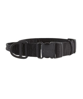 KONG Ultra Durable Padded Comfort Handle Dog Collar (Large, Black)