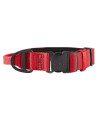 KONG Ultra Durable Padded Comfort Handle Dog Collar (Large, Red)