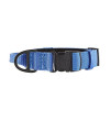 KONG Ultra Durable Padded Comfort Handle Dog Collar (Medium, Blue)