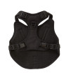 KONG Ultra Durable Tactical Vest Dog Harness (Small, Black)