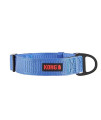 KONG Max HD Ultra Durable Neoprene Padded Dog Collar (Large, Blue)