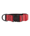 KONG Max HD Ultra Durable Neoprene Padded Dog Collar (Large, Red)