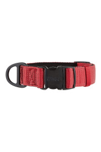 KONG Max HD Ultra Durable Neoprene Padded Dog Collar (Small, Red)