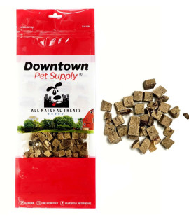Downtown Pet Supply USA Freeze Dried Dog Chew Raw Treats Bulk, Beef, Chicken, Lamb, Duck, Minnow Bison Heart Liver Food - Beef Heart 3 lb