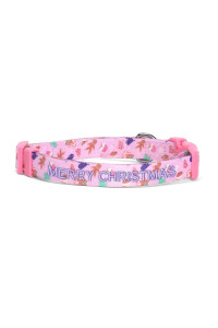 Pawtitas Soft Adjustable Puppy Collar Leash Harness Sold Separately Personalized Customizable Dog Collar Embroidered Customize Pet Name Phone Number Christmas Dog Collar Medium Christmas Cookies