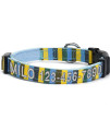 Pawtitas Pet Soft Adjustable Solid Color Puppy Collar Dog Collar Multicolor Collar Personalized Customizable Dog Collar Embroidered Customize W Pet Name Phone Number Blue Green Yellow Extra Small