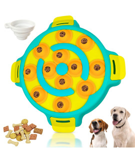 Dog Puzzle Toys Interactive Dog Toys IQ Training & Mental Enrichment Game Toys Dog Enrichment Toys Food Dispenser Slow Feeder Bowls Puzzle Feeder Toys for Dogs Puppy Pets