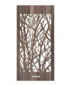 Cardinal Gates Decorative Freestanding Pet Gate Expandable Indoor Barrier for Small to Medium Pets - Barnwood Branches