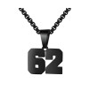 Number Necklaces Personalized Necklaces Black Initial Number Pendant Stainless Steel Chain Movement Necklaces For Men Women (62)