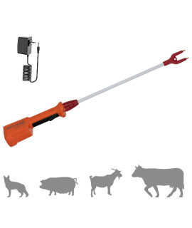 Vetplus Rechargeable Waterproof Livestock Prod For Cows Cattle Hogs Prod Animal Prod For Big Large Dogs (Not For Small Dog Or Pets), Shaft Length 23 Inch, Total Length 33 12 Inch