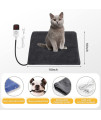 SoftGym Pet Heating Pad Dog Heating Pad Dog Cat Warming Pad Electric Heated Pad for Dogs and Cats Heating Pad Dogs Heated Mat for Dogs Indoor Warming Mat with Auto Power(S)
