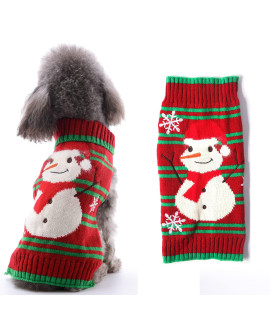 Axiijgl Dog Sweater Ugly Vintage Knit Christmas Halloween Sweaters Xmas Reindeer Holiday Festive Dog Jumper Clothes For Small Medium Large Dogs
