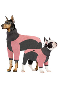 Aofitee Dog Pajamas, Warm Fleece Dog Sweater, Fullbody Dog Coat For Large Dogs, Winter Comfy Pullover Dog Pjs Onesie, Windproof Dog Apparel Cold Weather Clothes For Small Medium Large Dogs