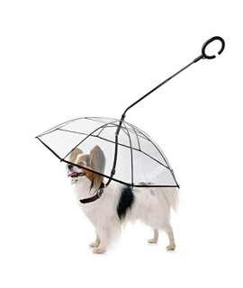 Enjoying Pet Umbrella Leash Rainproof Snowproof Walking Dog Leash Ajustable Straps Umbrella for Small Dogs Umbrella (2022 New)